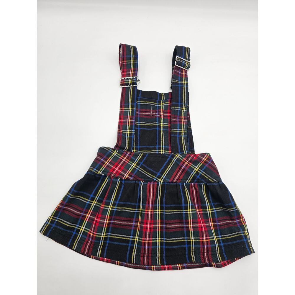 Harajuku Mini by Gwen Stefani Girl's 4T Black Plaid Jumper Dress - Picture 4 of 5